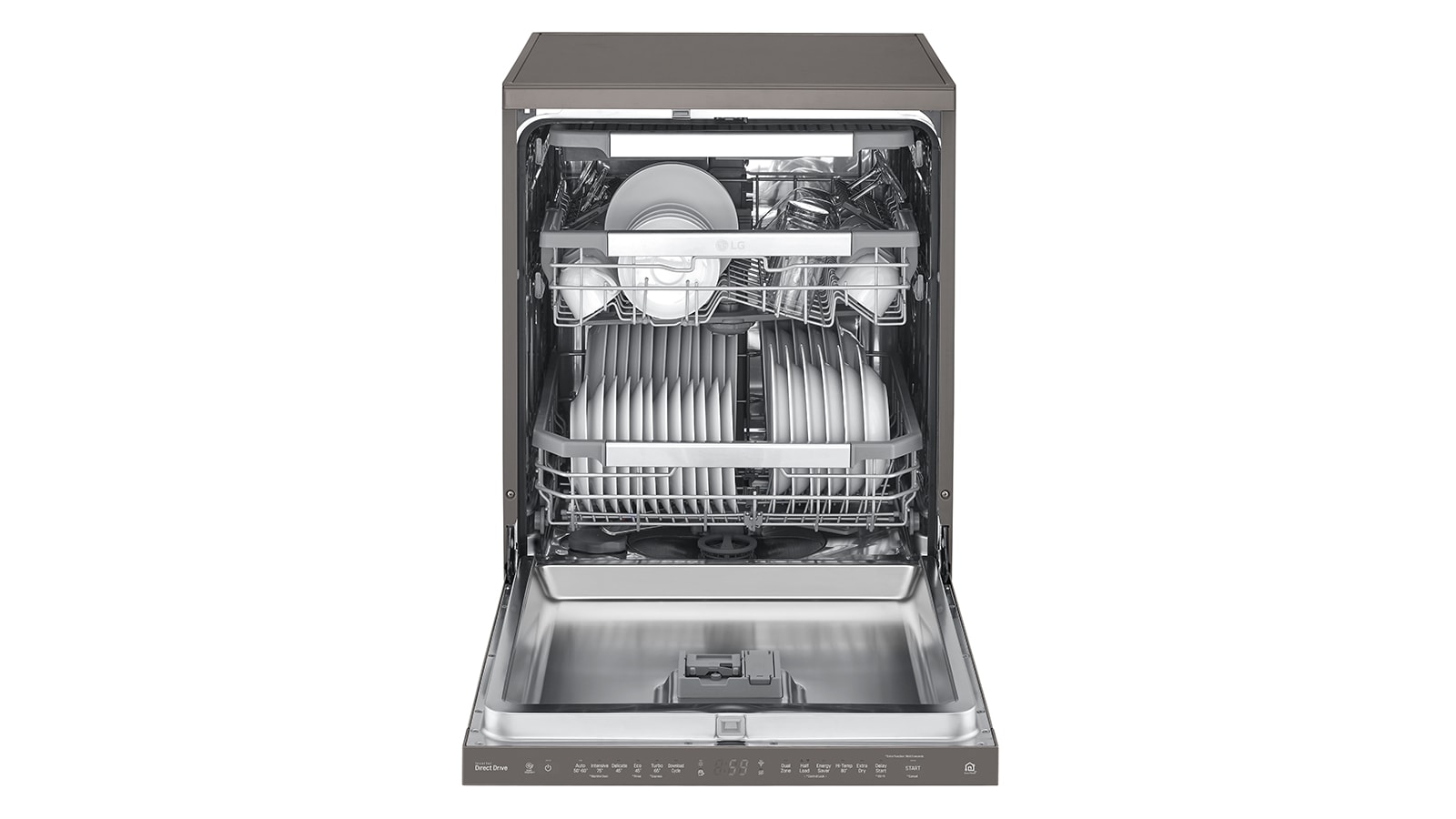 LG 15 Place QuadWash® Dishwasher in Black Stainless Finish, XD3A15BS