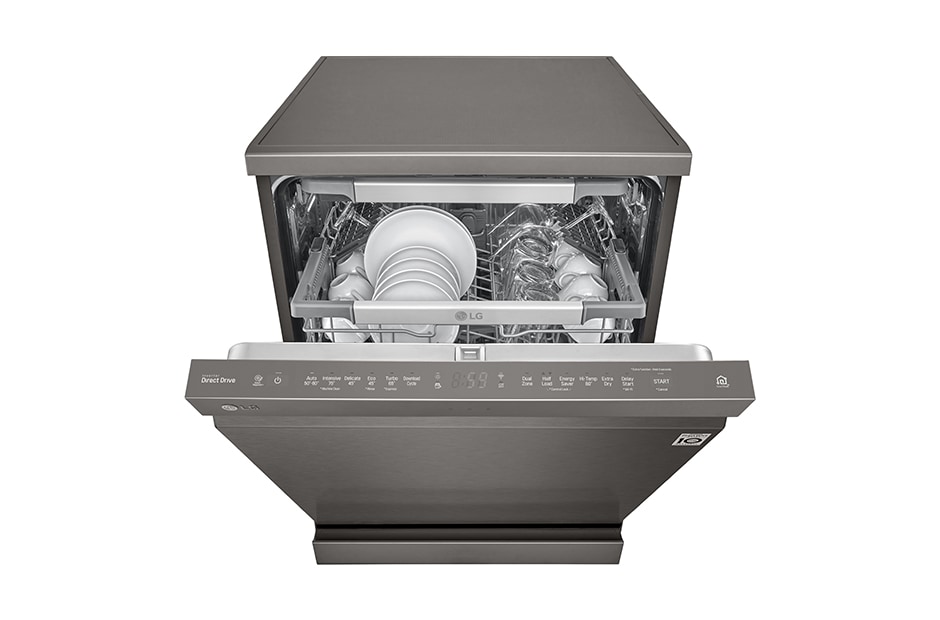 LG 15 Place QuadWash® Dishwasher in Black Stainless Finish, XD3A15BS