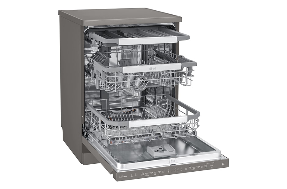 LG 15 Place QuadWash® Dishwasher in Black Stainless Finish, XD3A15BS