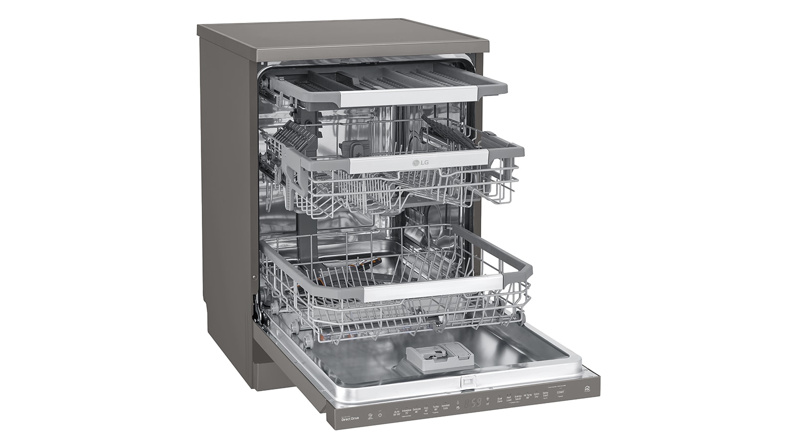 LG 15 Place QuadWash® Dishwasher in Black Stainless Finish, XD3A15BS