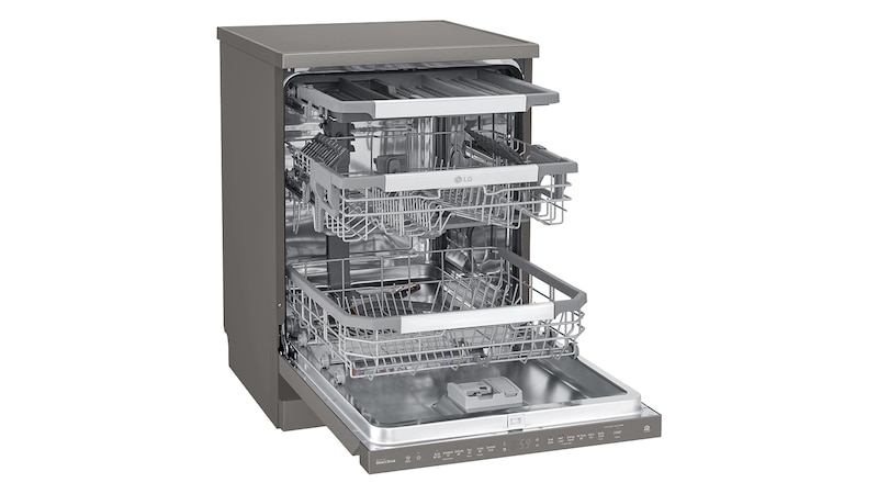 LG 15 Place QuadWash® Dishwasher in Black Stainless Finish, XD3A15BS