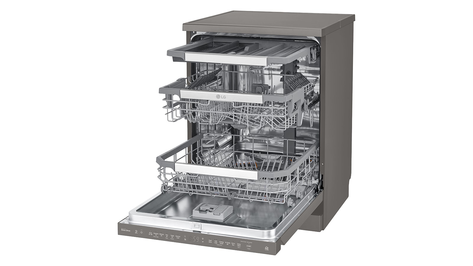 LG 15 Place QuadWash® Dishwasher in Black Stainless Finish, XD3A15BS