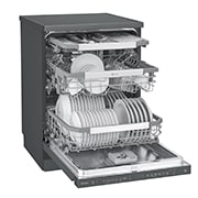 LG 15 Place QuadWash® Dishwasher - Freestanding, XD3A15MB