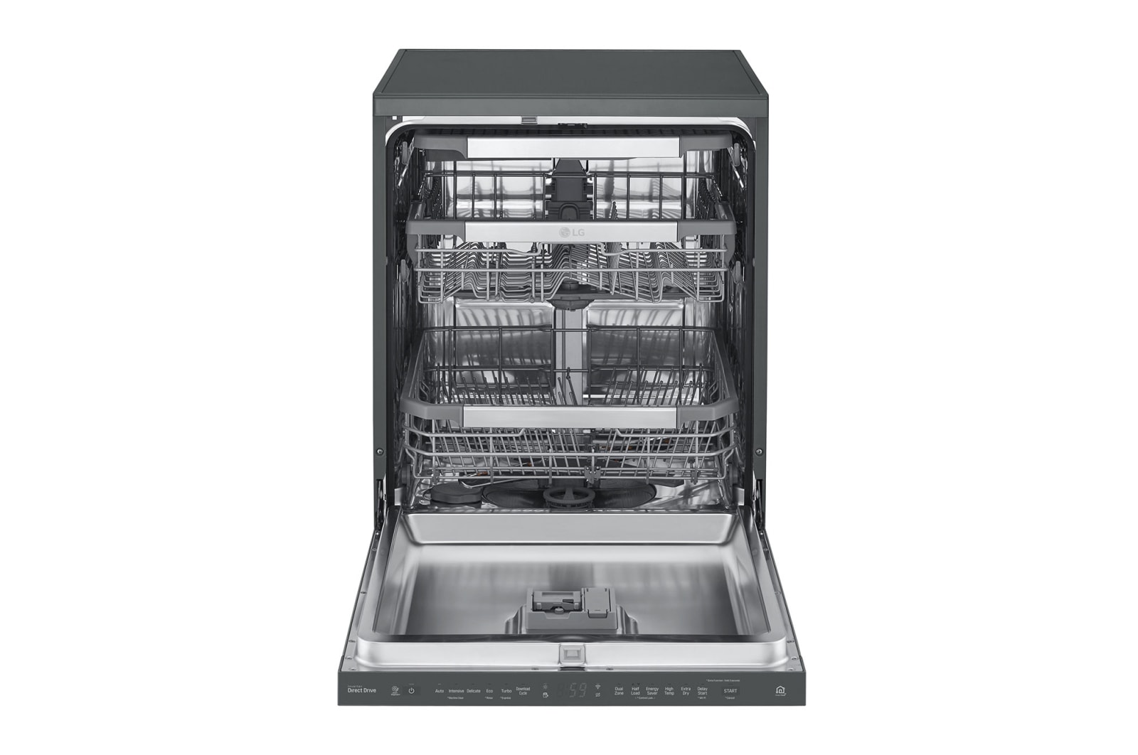 LG 15 Place QuadWash® Dishwasher - Freestanding, XD3A15MB
