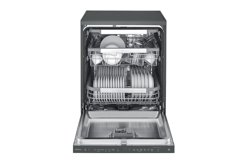 LG 15 Place QuadWash<sup>®</sup> Dishwasher - Freestanding, XD3A15MB