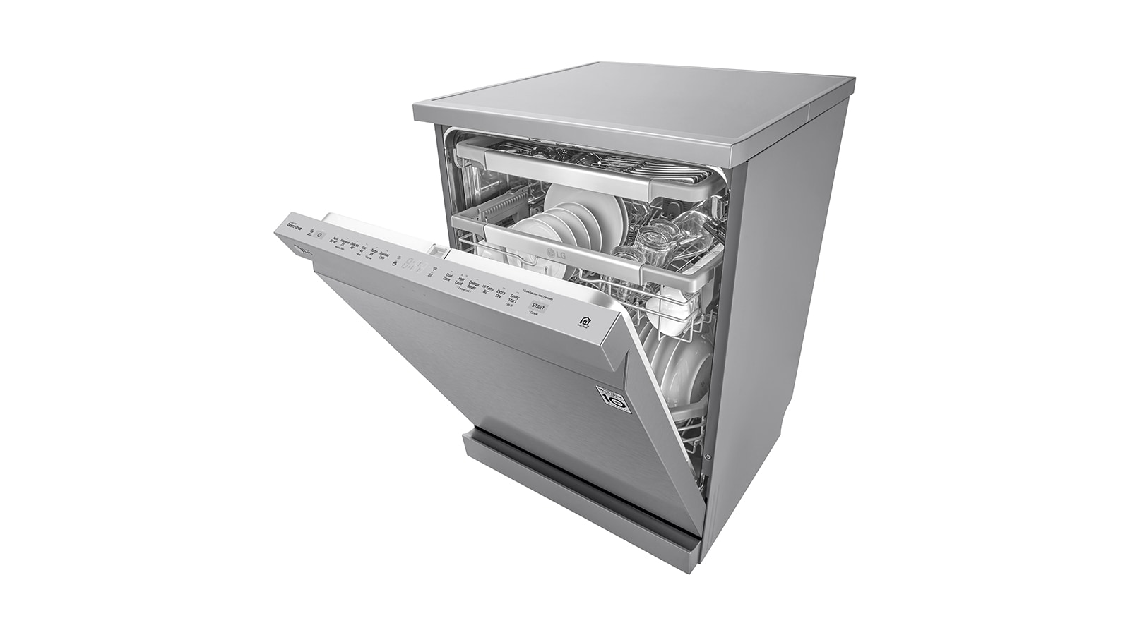 LG 15 Place QuadWash® Dishwasher - Freestanding, XD3A15NS