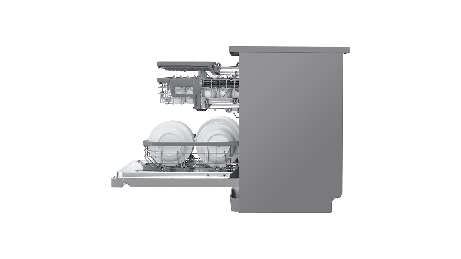 LG 15 Place QuadWash® Dishwasher - Freestanding, XD3A15NS