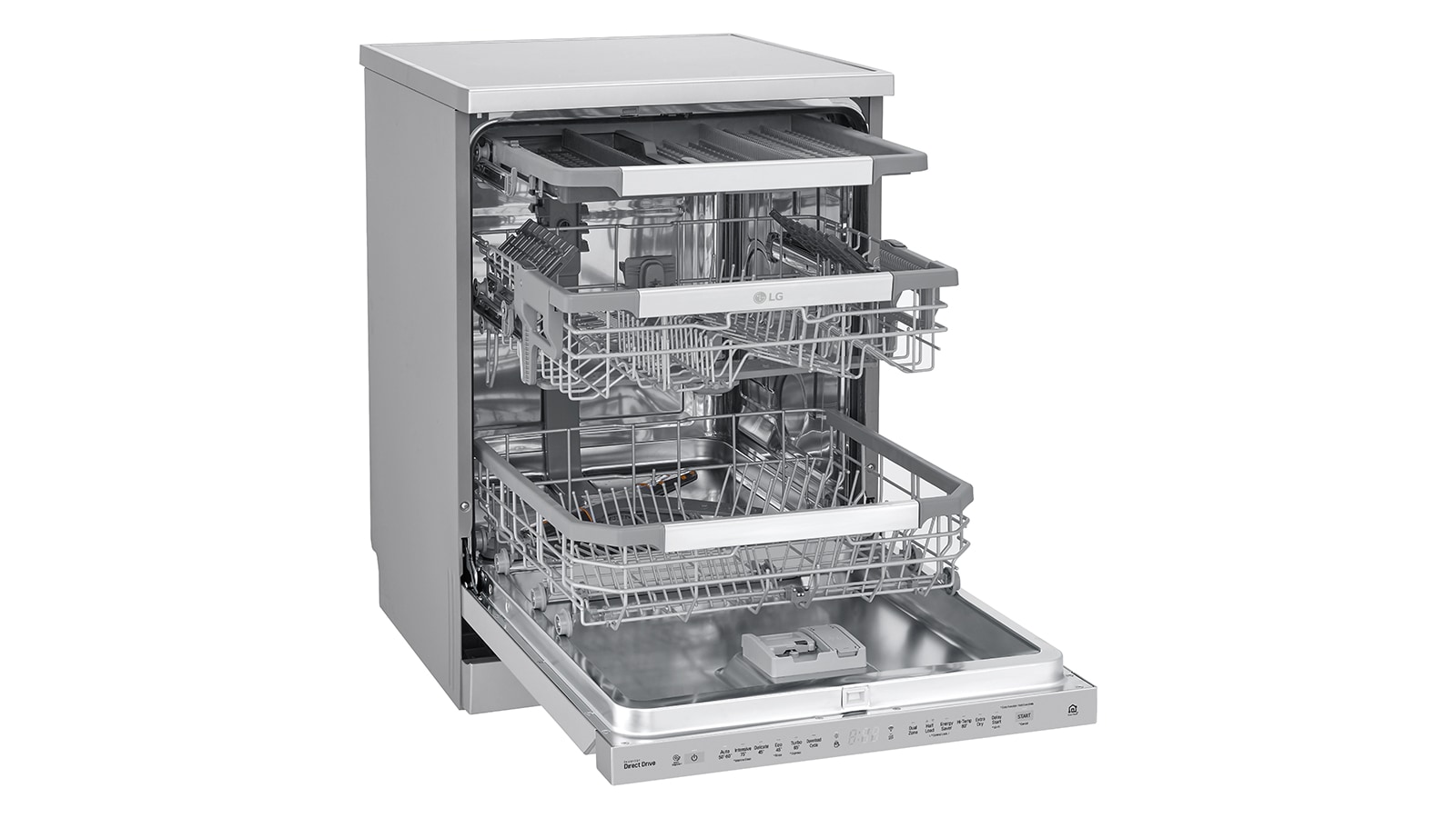 LG 15 Place QuadWash® Dishwasher - Freestanding, XD3A15NS