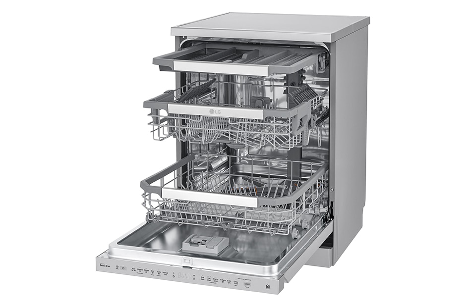 LG 15 Place QuadWash® Dishwasher - Freestanding, XD3A15NS