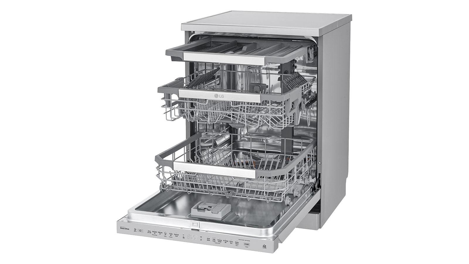 LG 15 Place QuadWash® Dishwasher - Freestanding, XD3A15NS