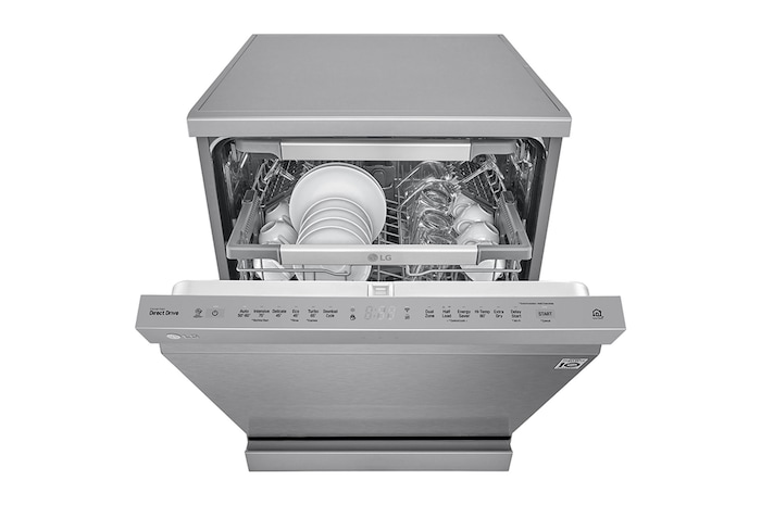 LG 15 Place QuadWash<sup>®</sup> Dishwasher - Freestanding, XD3A15NS