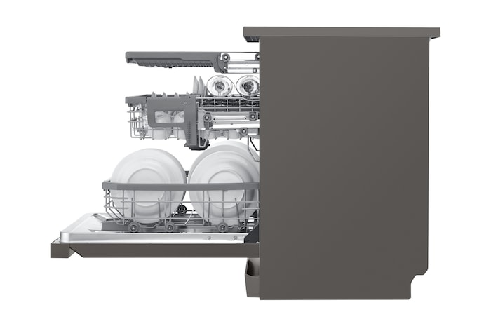 LG 15 Place QuadWash® Dishwasher - Freestanding, XD3A25BS