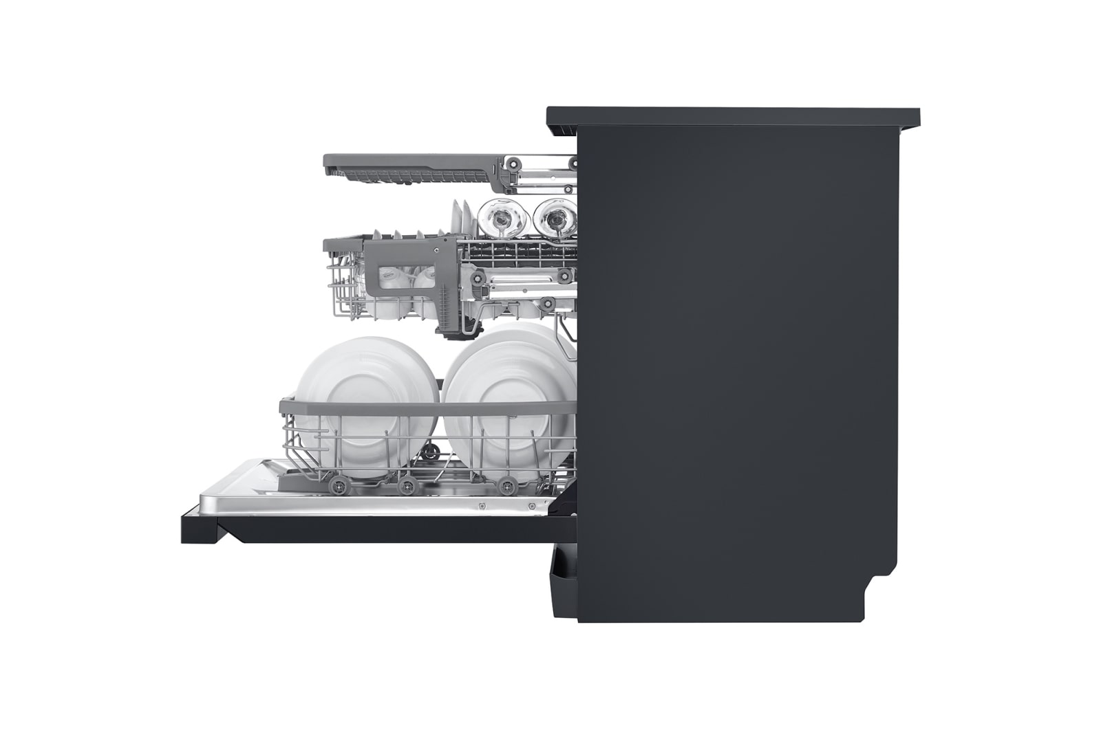 LG 15 Place QuadWash® Dishwasher - Freestanding, XD3A25MB