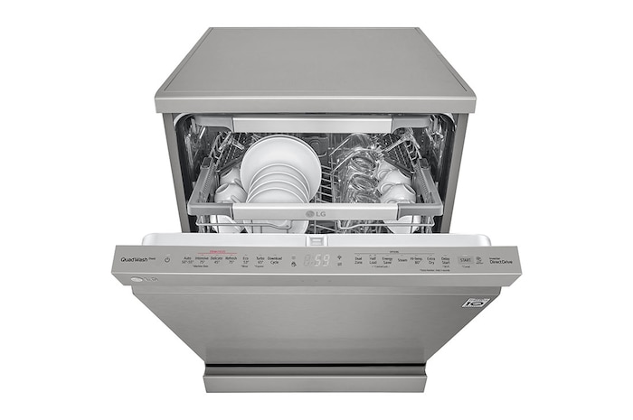 LG 15 Place QuadWash<sup>®</sup> Dishwasher - Freestanding, XD3A25PS