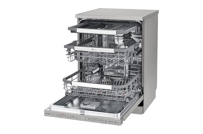 LG 15 Place QuadWash<sup>®</sup> Dishwasher - Freestanding, XD3A25PS