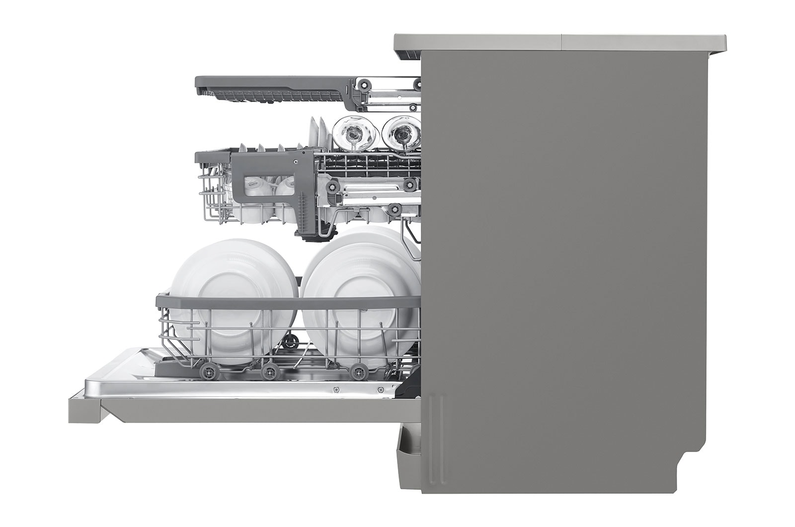 LG 15 Place QuadWash® Dishwasher - Freestanding, XD3A25PS