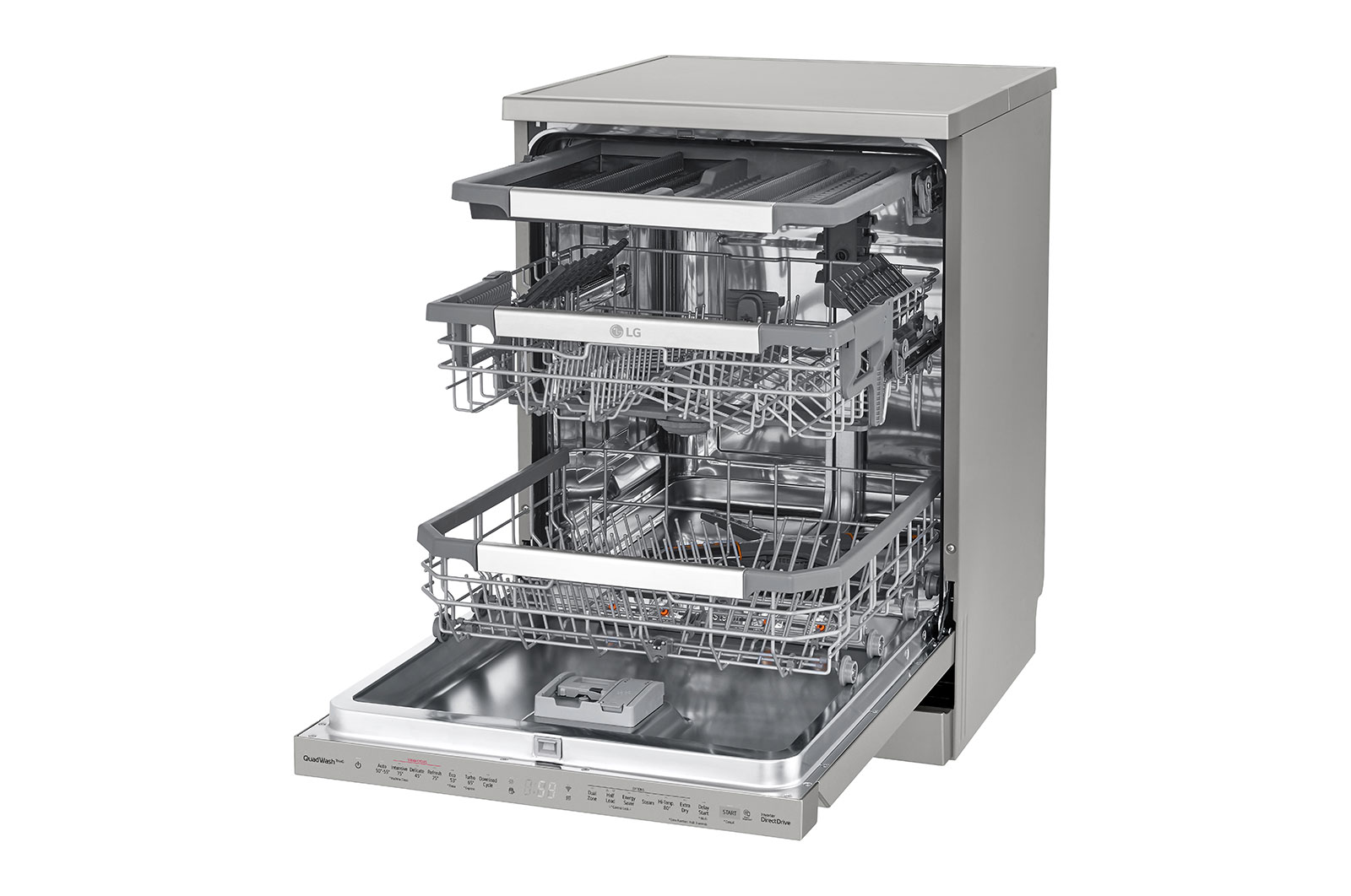 LG 15 Place QuadWash® Dishwasher - Freestanding, XD3A25PS