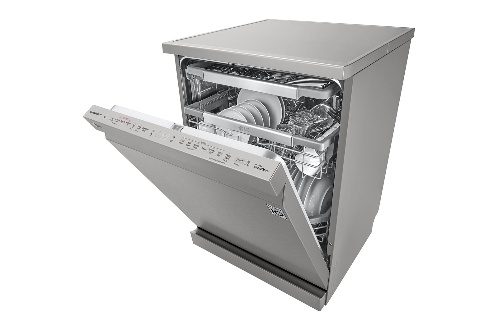 LG 15 Place QuadWash® Dishwasher - Freestanding, XD3A25PS