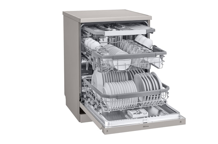 LG 15 Place QuadWash® Dishwasher - Freestanding, XD4B15PS