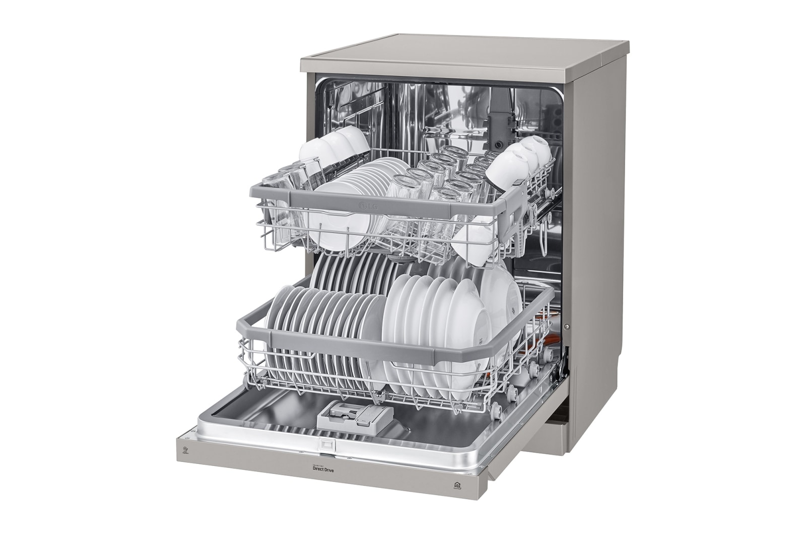 LG 14 Place QuadWash® Dishwasher - Freestanding, XD4B24PS