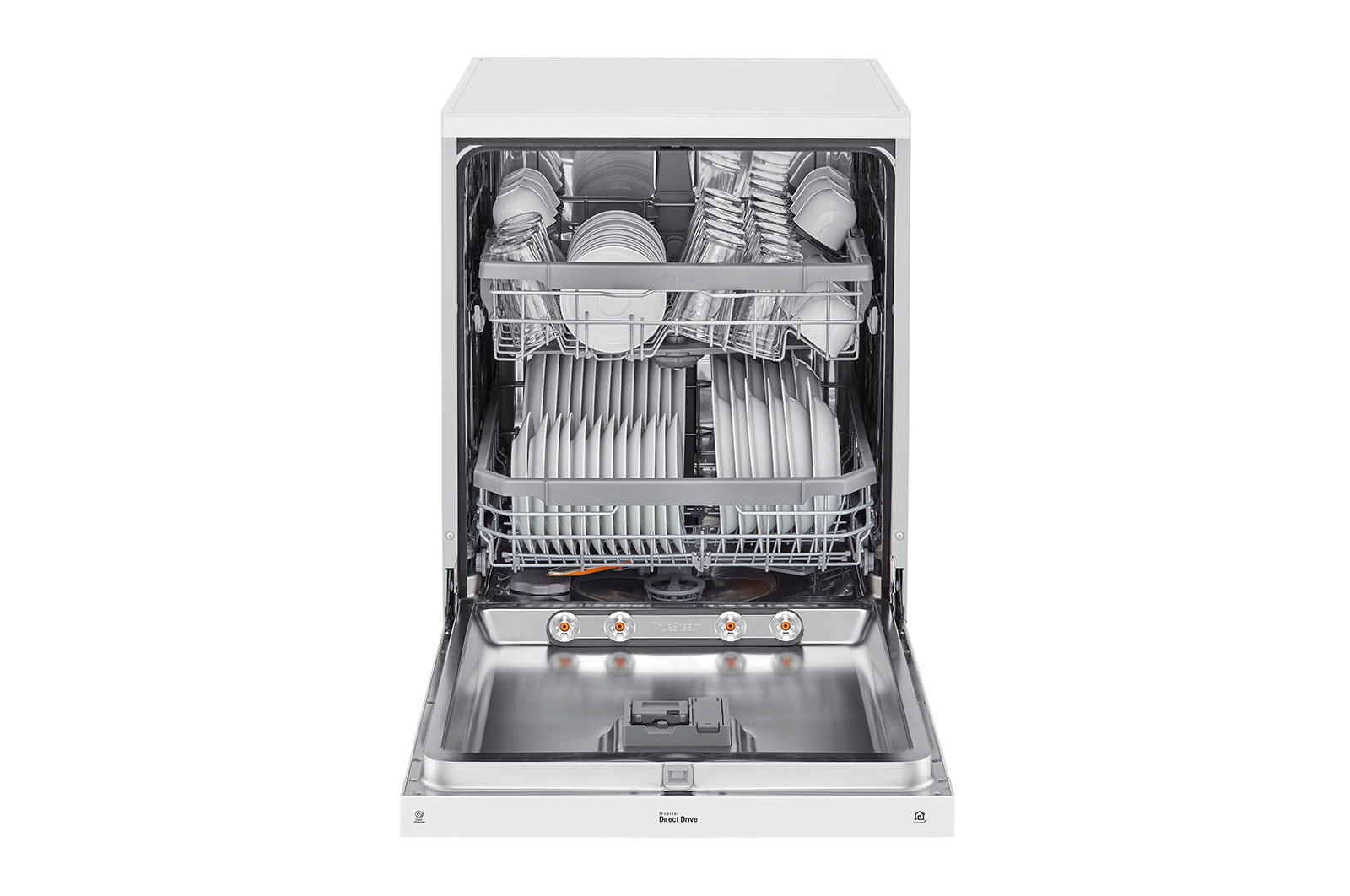 LG 14 Place QuadWash® Dishwasher - Freestanding, XD4B24WH