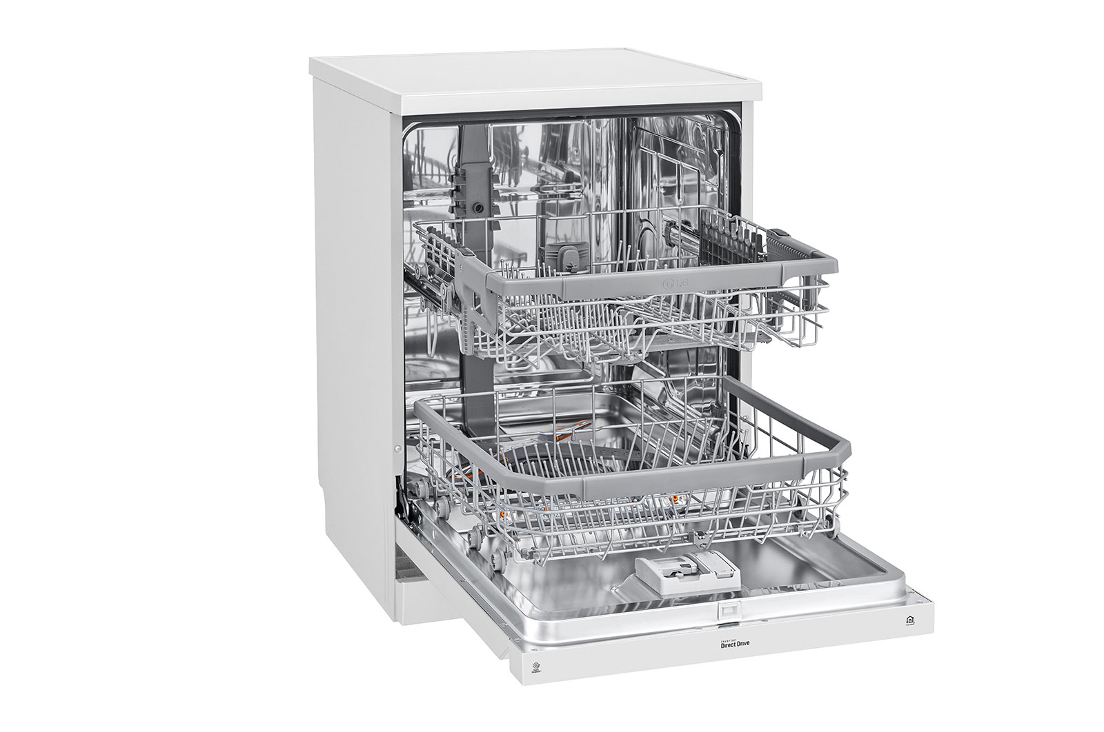 LG 14 Place QuadWash® Dishwasher - Freestanding, XD4B24WH