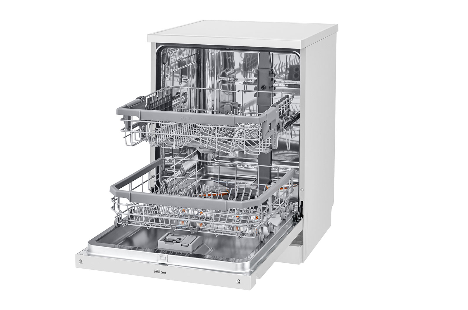 LG 14 Place QuadWash® Dishwasher - Freestanding, XD4B24WH