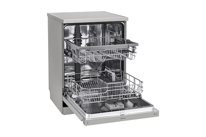 LG 14 Place QuadWash<sup>®</sup> Dishwasher, Free Standing - XD5B14PS, XD5B14PS