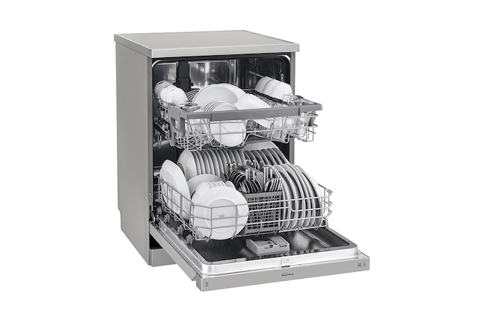 LG 14 Place QuadWash<sup>®</sup> Dishwasher, Free Standing - XD5B14PS, XD5B14PS
