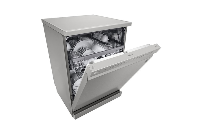 LG 14 Place QuadWash<sup>®</sup> Dishwasher, Free Standing - XD5B14PS, XD5B14PS