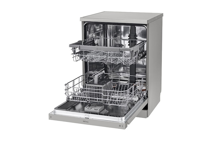LG 14 Place QuadWash<sup>®</sup> Dishwasher, Free Standing - XD5B14PS, XD5B14PS