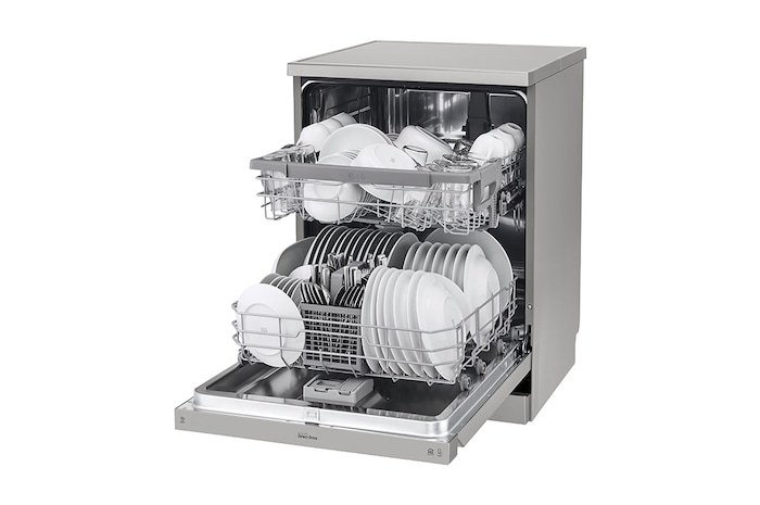 LG 14 Place QuadWash<sup>®</sup> Dishwasher, Free Standing - XD5B14PS, XD5B14PS