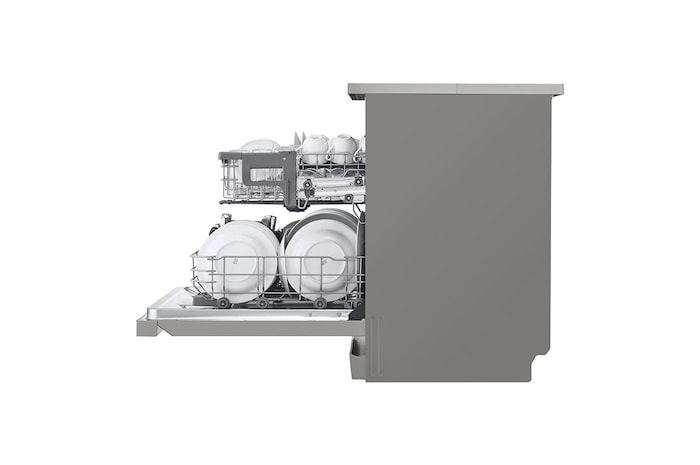 LG 14 Place QuadWash<sup>®</sup> Dishwasher, Free Standing - XD5B14PS, XD5B14PS