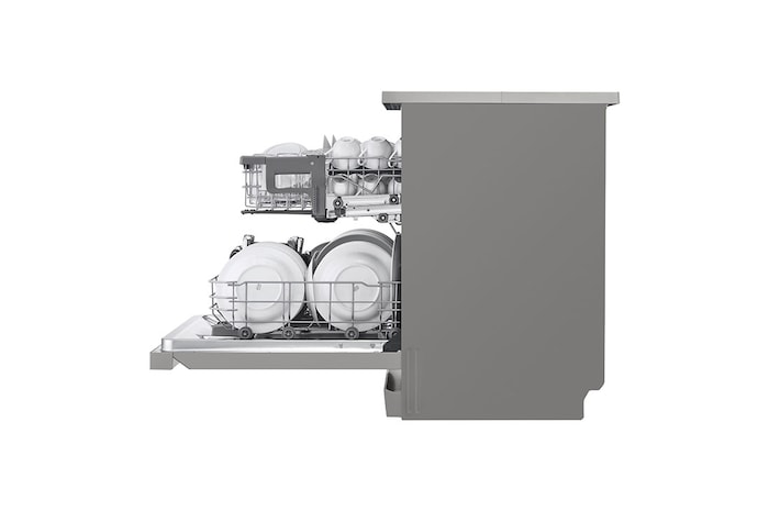 LG 14 Place QuadWash<sup>®</sup> Dishwasher, Free Standing - XD5B14PS, XD5B14PS