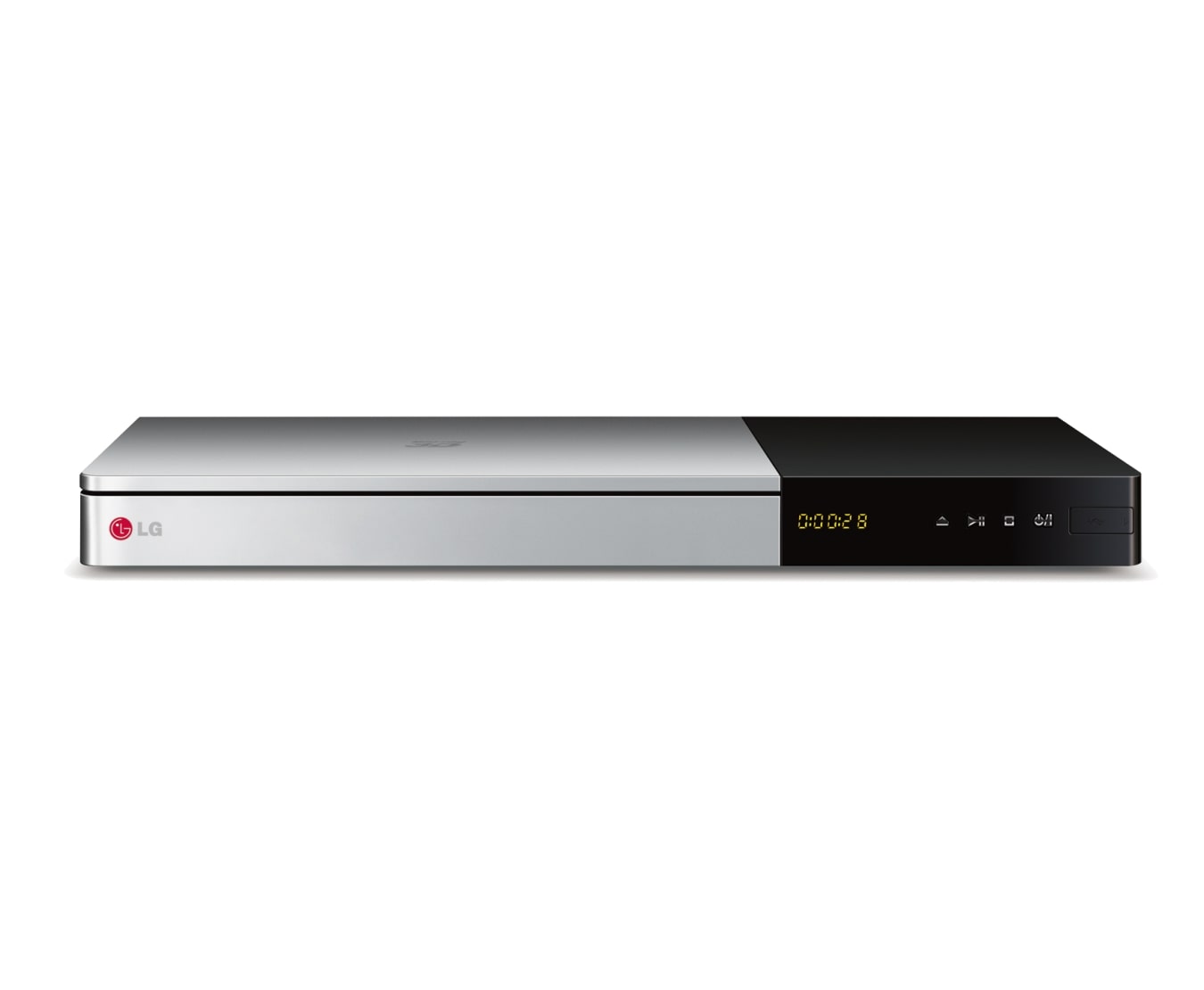 Front view of Smart 3D Blu-Ray Player BP740