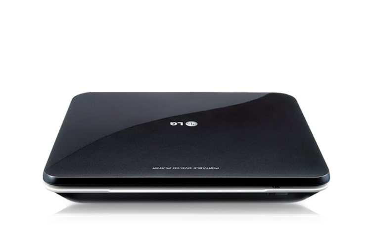 Front view of Portable 7&#34; LCD DVD Player DP450G