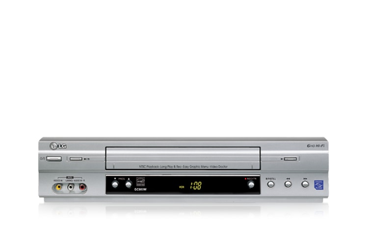 Front view of 6 Head HiFi VCR Player GC980W