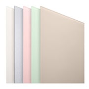 LG Objet® Fridge/Freezer  Door Panel_Pink Glass, AGF30133495