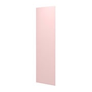 Front view of Objet® Fridge/Freezer  Door Panel_Pink Glass AGF30133495
