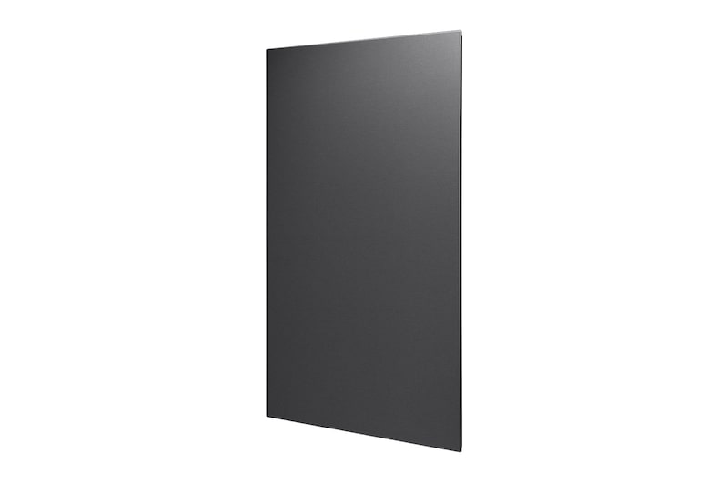 LG  Objet® Fridge/Freezer  Door Panel_Matte Black Stainless, AGF30133506