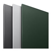 LG  Objet® Fridge/Freezer  Door Panel_Matte Black Stainless, AGF30133506