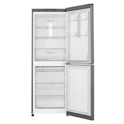 LG 310L Anti-fingerprint Shiny Steel Bottom Mount Fridge, GB-310RPL