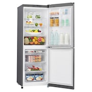 LG 310L Anti-fingerprint Shiny Steel Bottom Mount Fridge, GB-310RPL
