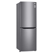 LG 310L Anti-fingerprint Shiny Steel Bottom Mount Fridge, GB-310RPL