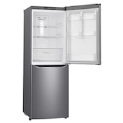 LG 310L Anti-fingerprint Shiny Steel Bottom Mount Fridge, GB-310RPL