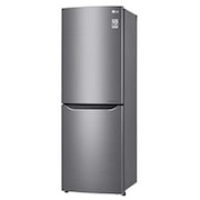 LG 310L Anti-fingerprint Shiny Steel Bottom Mount Fridge, GB-310RPL