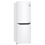 LG 310L Anti-fingerprint White Bottom Mount Fridge, GB-310RWL