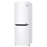 LG 310L Anti-fingerprint White Bottom Mount Fridge, GB-310RWL