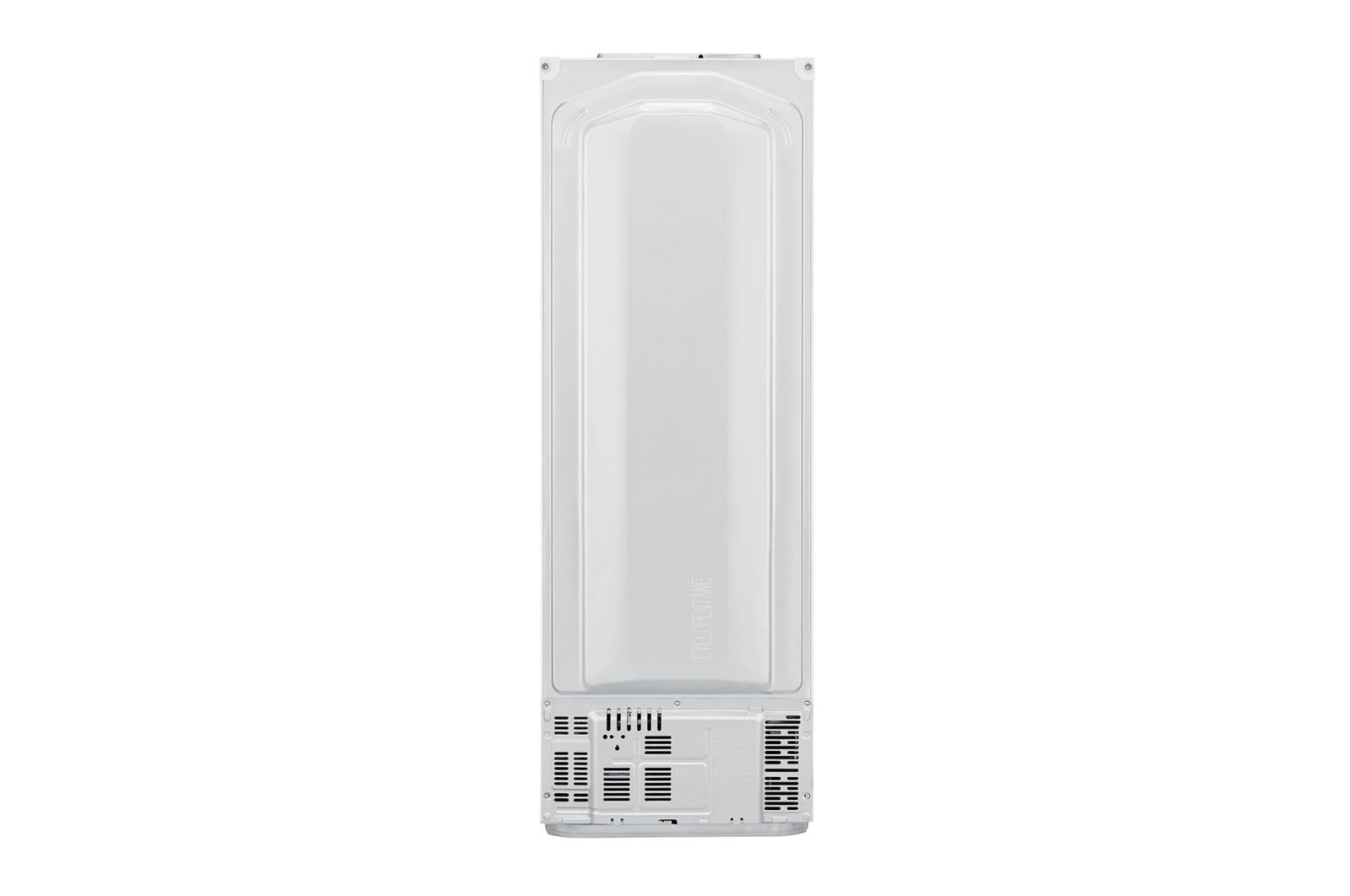 LG 310L Anti-fingerprint White Bottom Mount Fridge, GB-310RWL