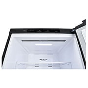 LG 306L Bottom Mount Fridge - Matte Black Finish, GB-335MBL